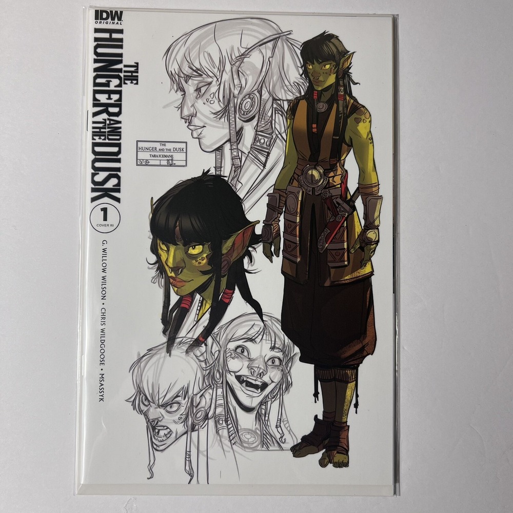 Hunger and the Dusk #1 Wildgoose 1:25 Variant 2023 IDW G. Willow Wilson
